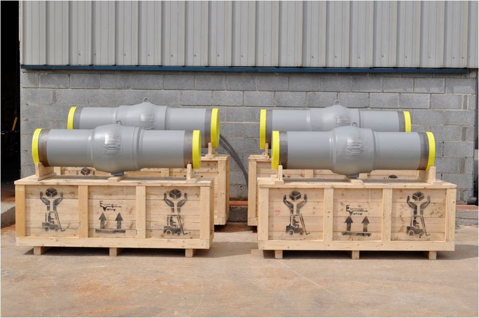 16” & 20” class 600 & 900 Non Slam Axial Nozzle Check Valves
